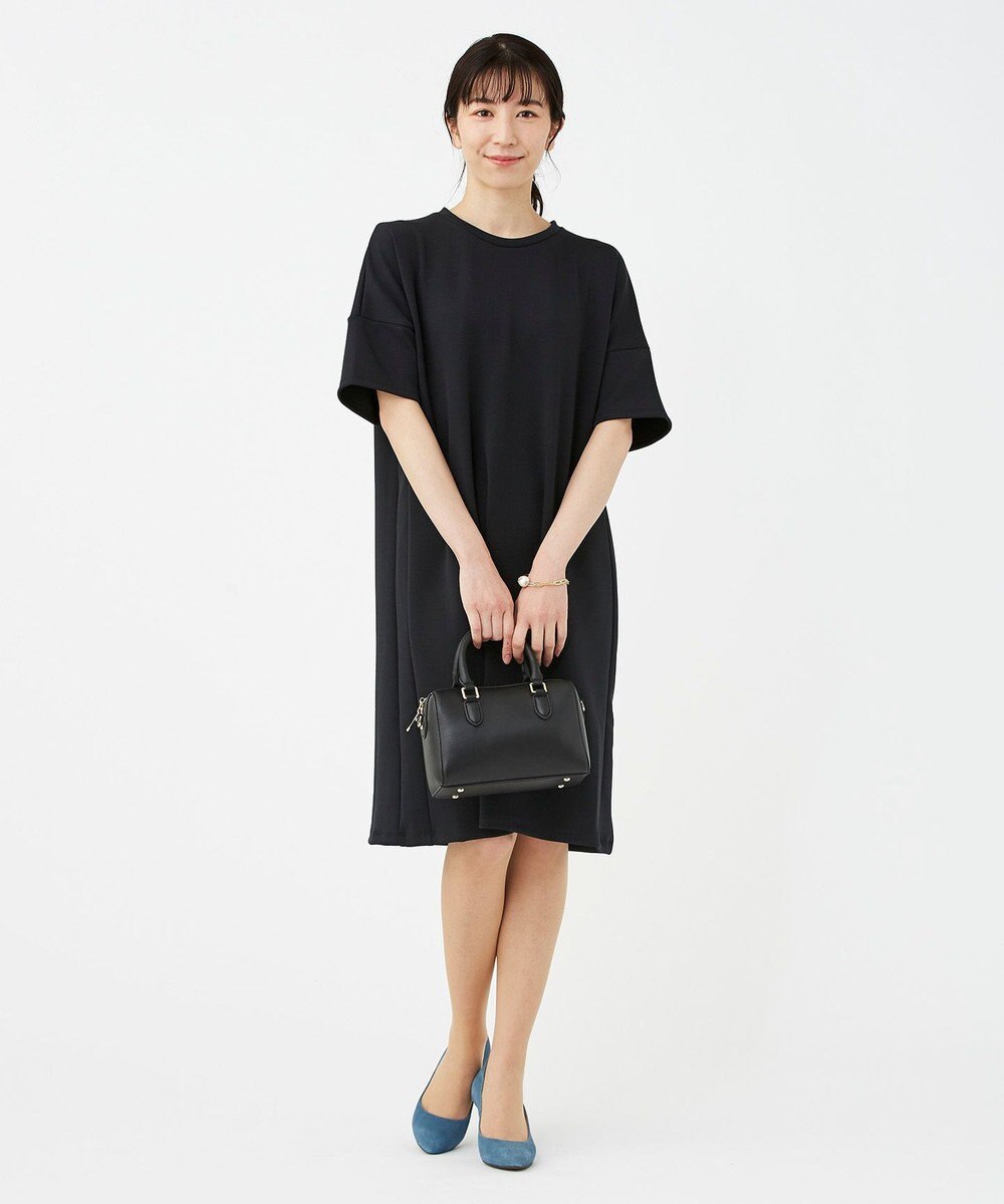 KASHIYAMA 【抗菌繊維】スタイリッシュジャージー オーバーサイズドレス 