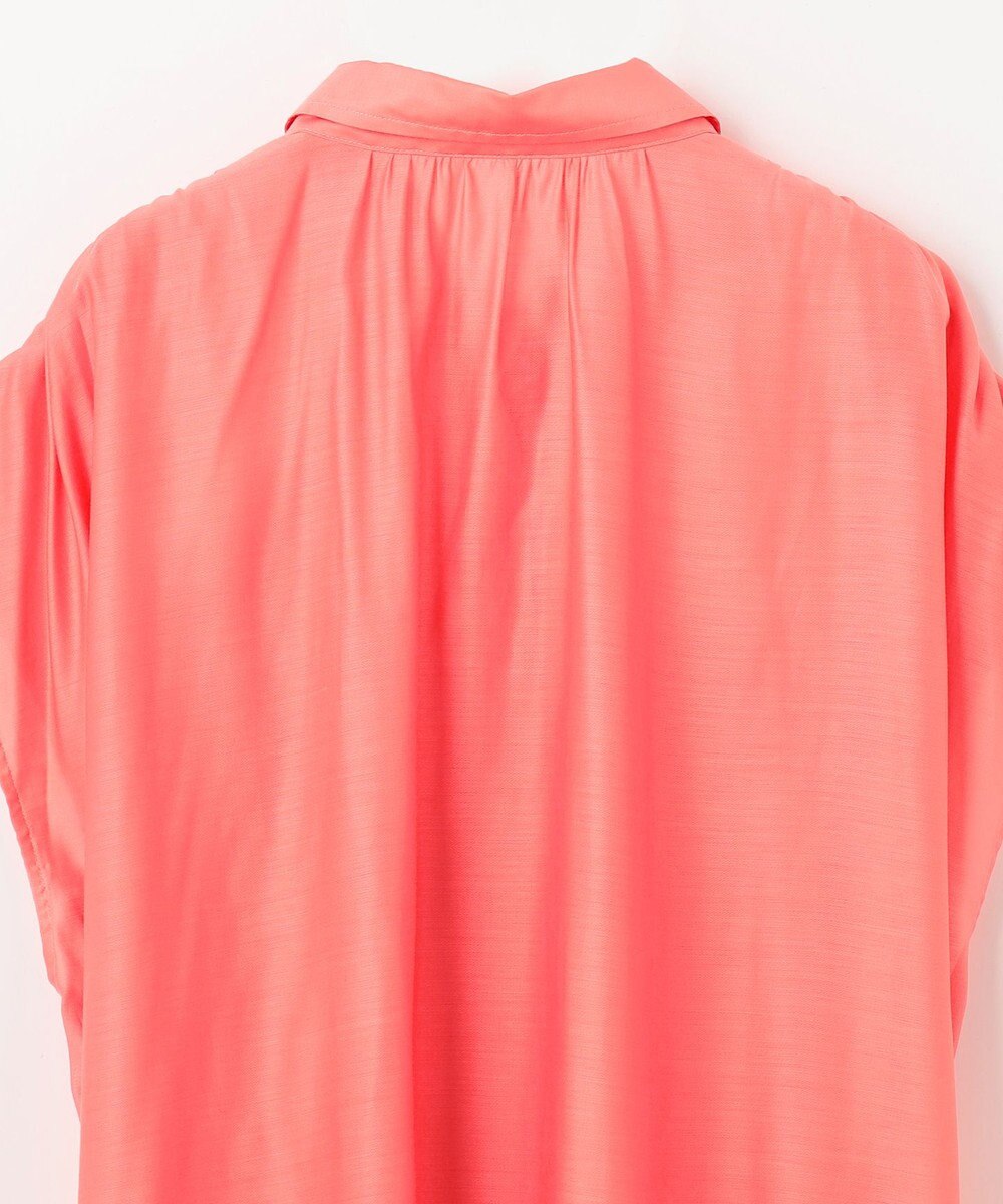 GRACE CONTINENTAL ギャザーシャツ 