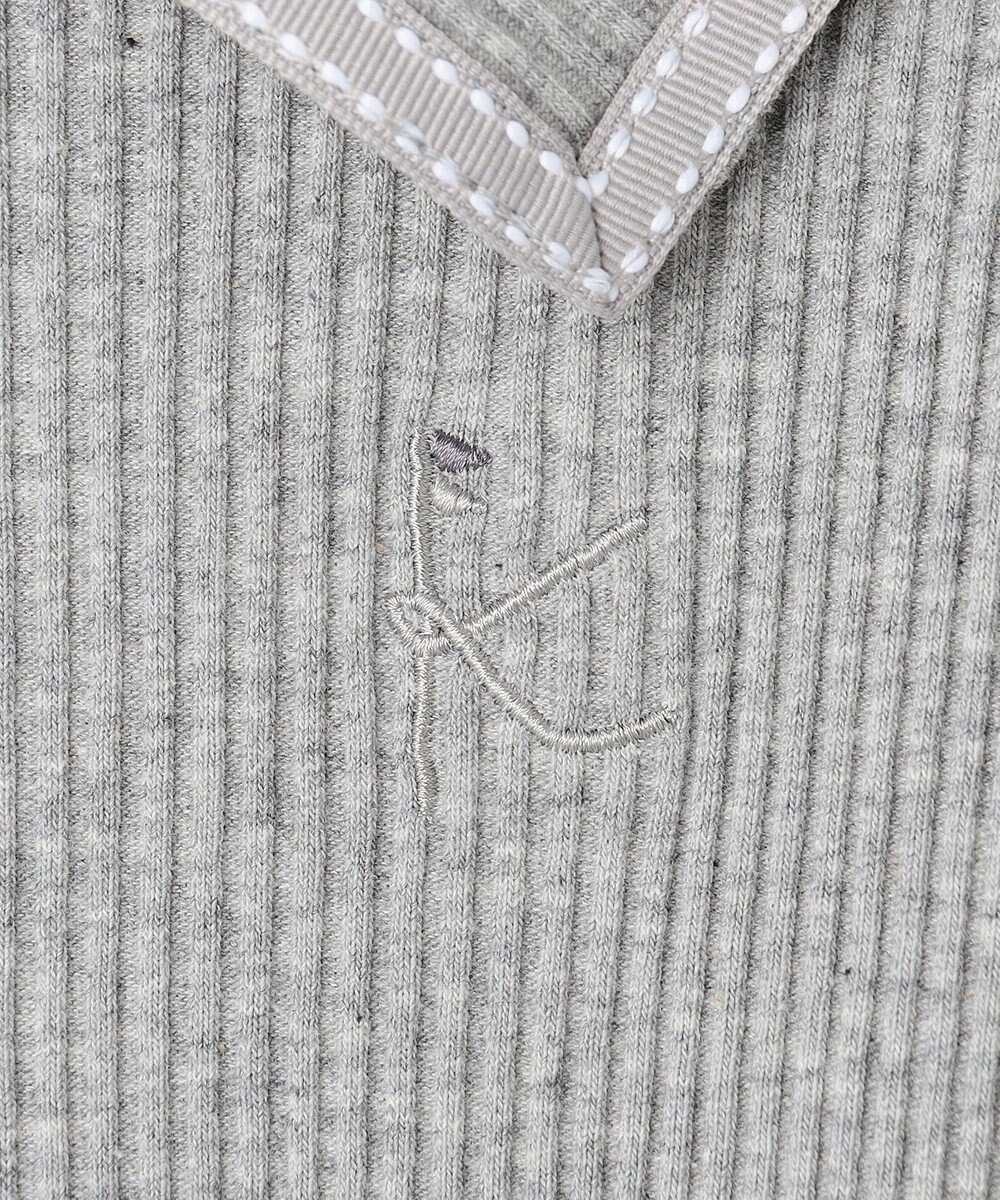 組曲 KIDS 【150-160㎝】セーラーカラー リブトップス 