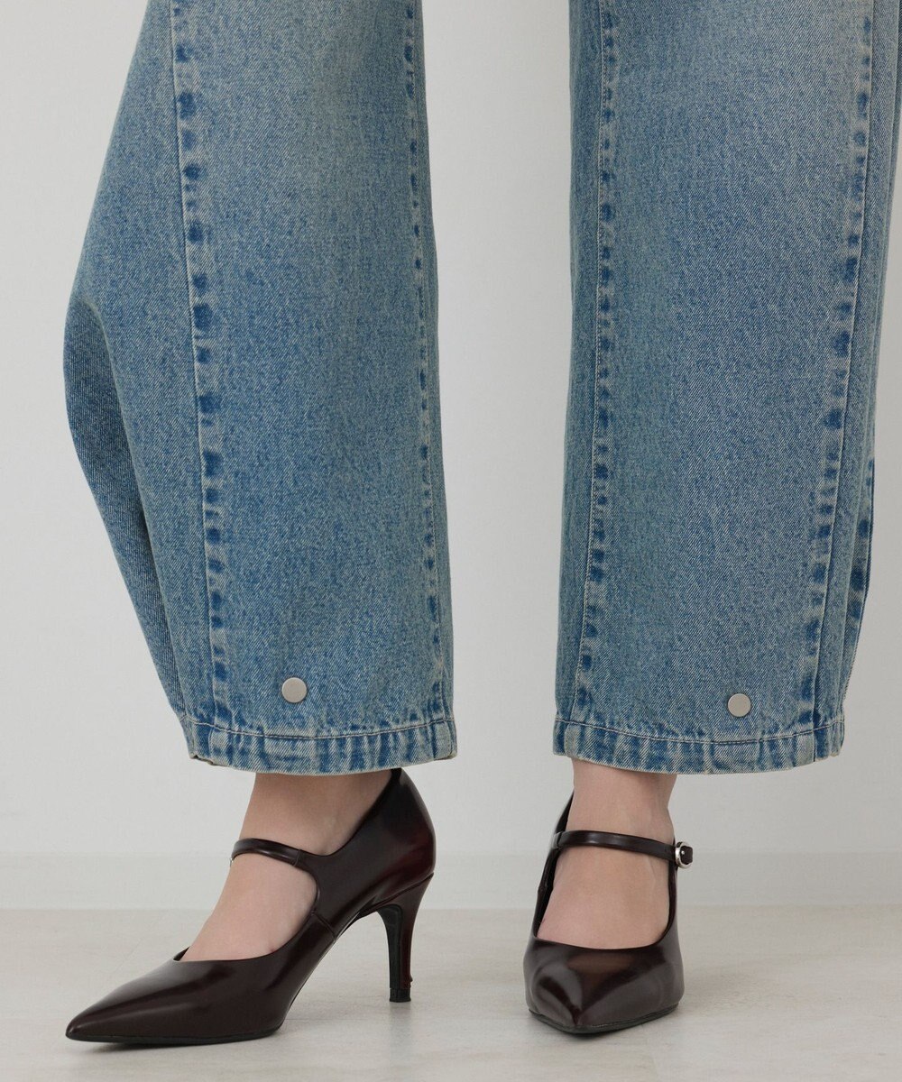 GRACE CONTINENTAL ラップ2wayデニムパンツ 