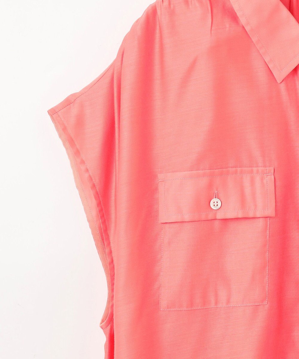 GRACE CONTINENTAL ギャザーシャツ 