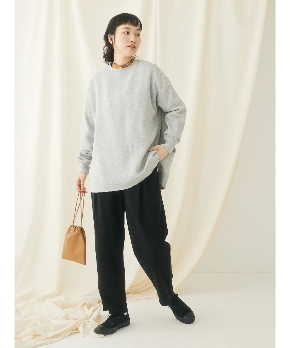 CRAFT STANDARD BOUTIQUE 裏起毛クルーネックチュニック 