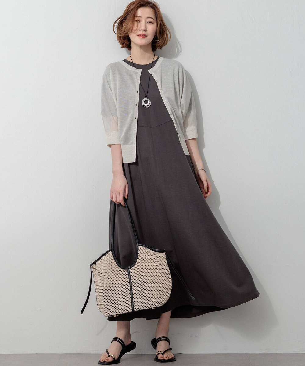 23区 【先行予約】メッシュコンビ ポーチ付き トートバッグ 