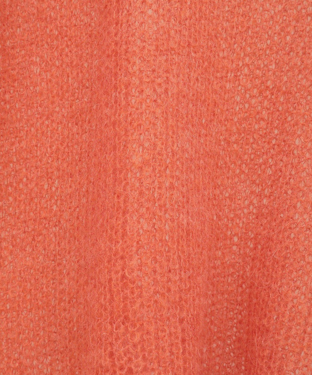 YECCA VECCA 袖シャーリングシアーニット 