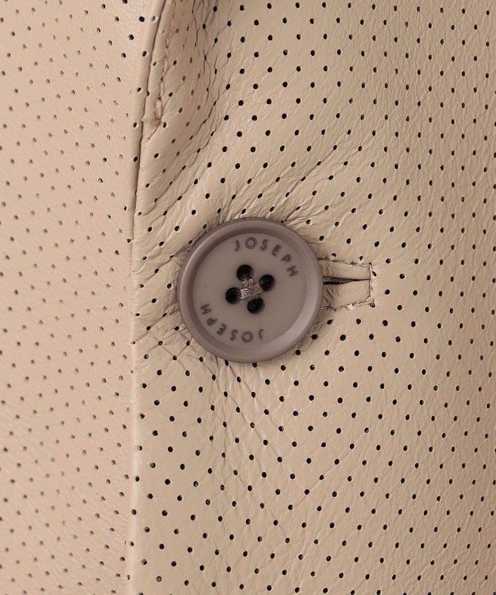 JOSEPH HOMME ライトパンチングレザー　ジャケット 