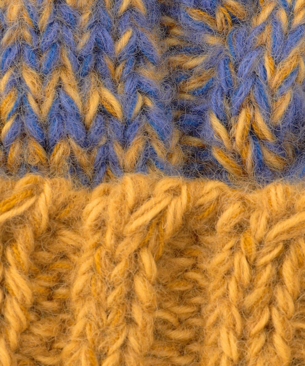 J.PRESS YORK STREET 【UNISEX】ハンドメイド フィッシャーマン ニットキャップ 