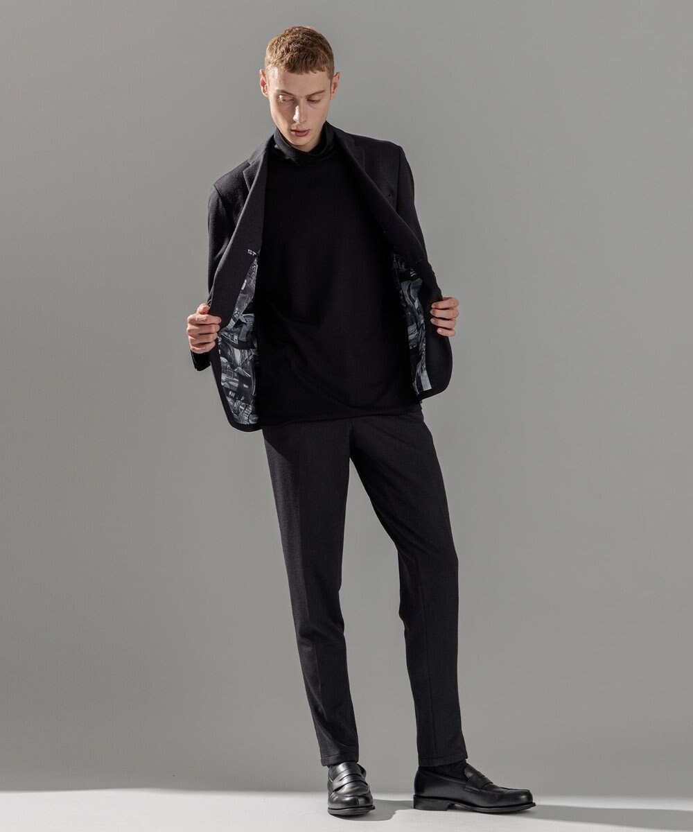 JOSEPH HOMME ウーステッドモックロディ ジャケット＜裏地：フォトコラージュプリント＞ 