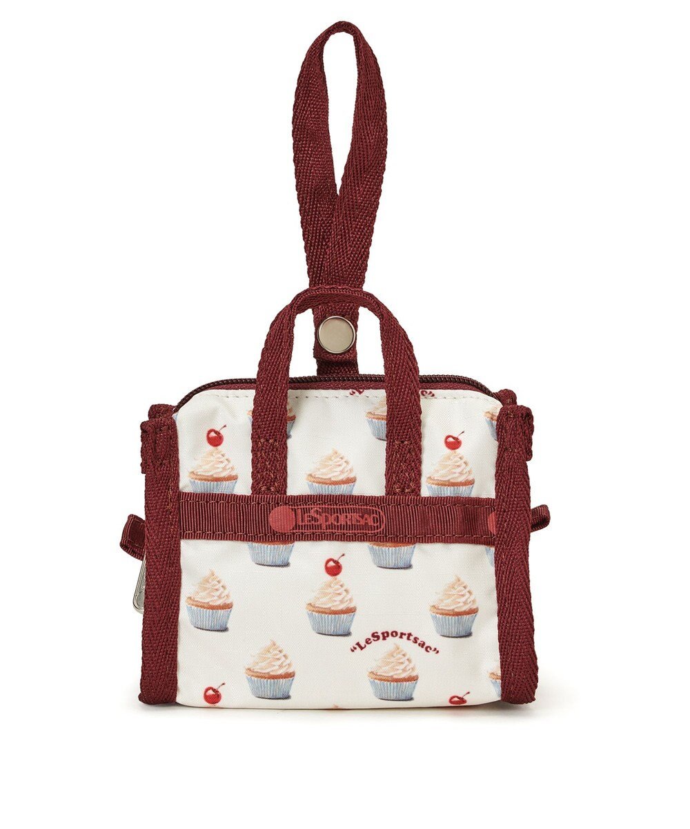 LeSportsac MICRO WEEKENDER CHARM/カップケーキディライト 