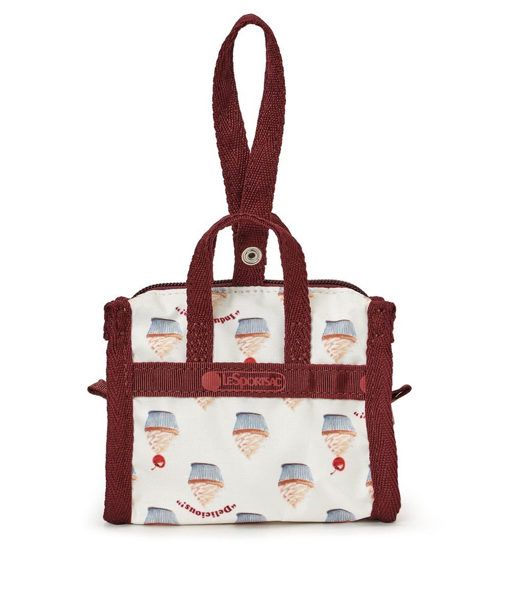 LeSportsac MICRO WEEKENDER CHARM/カップケーキディライト 