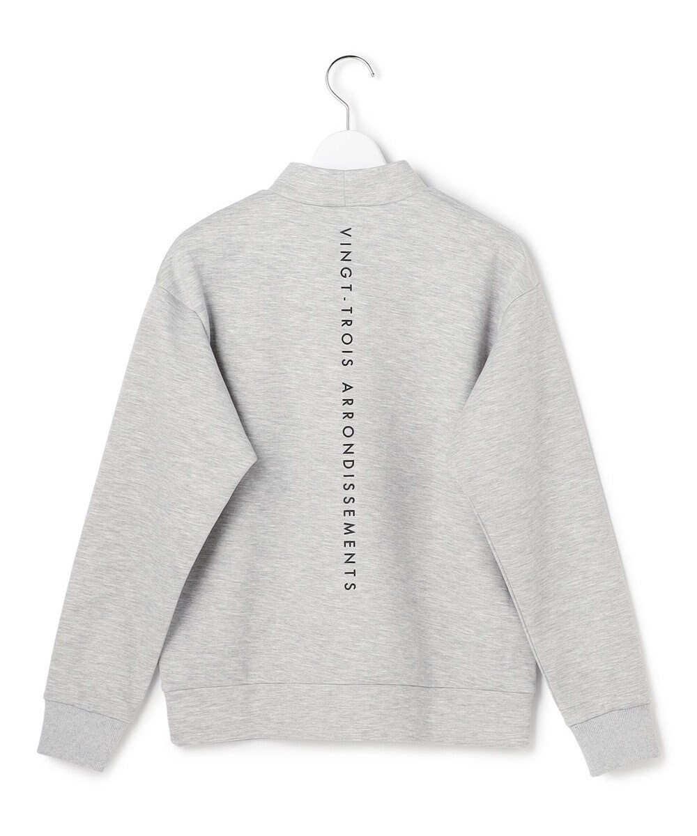 23区GOLF 【WOMEN】エンボスロゴダンボールモックネック 