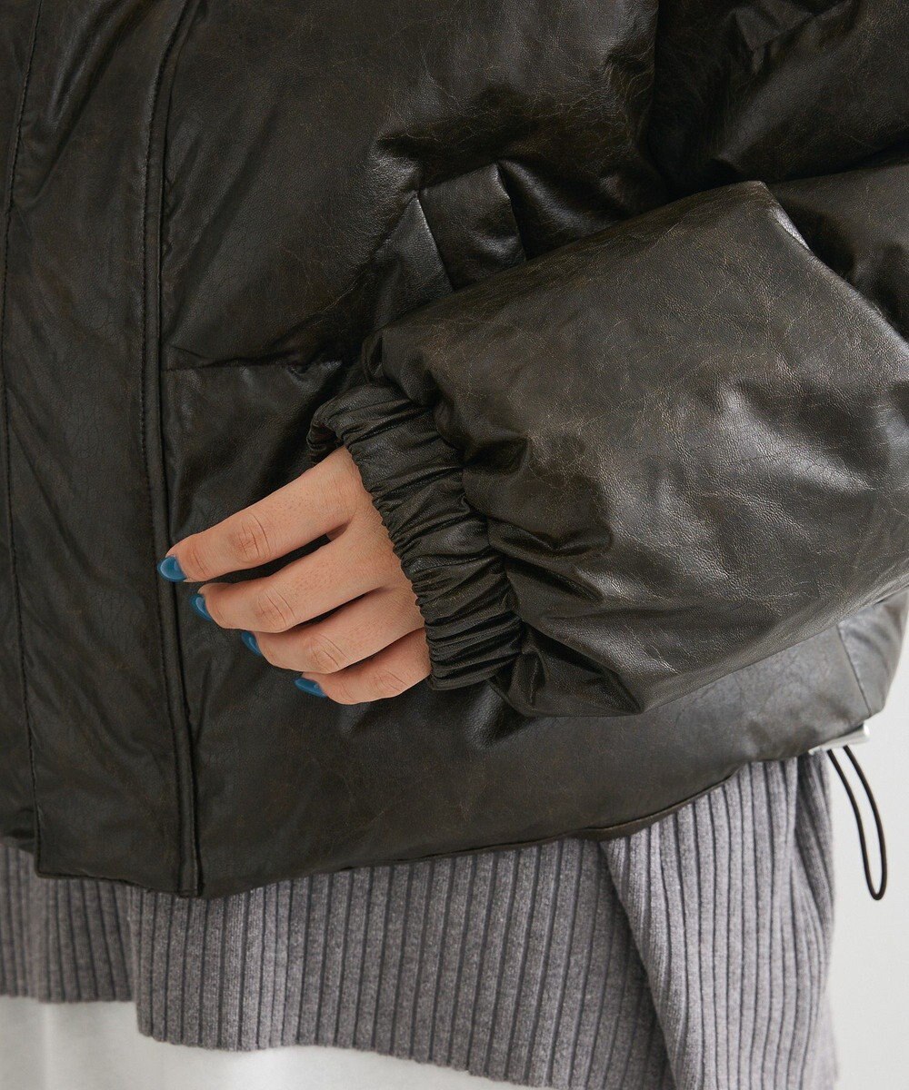 Green Parks ・ｓｗｉｎｇ　ｂｙ　ビンテージソフトレザーブルゾ 