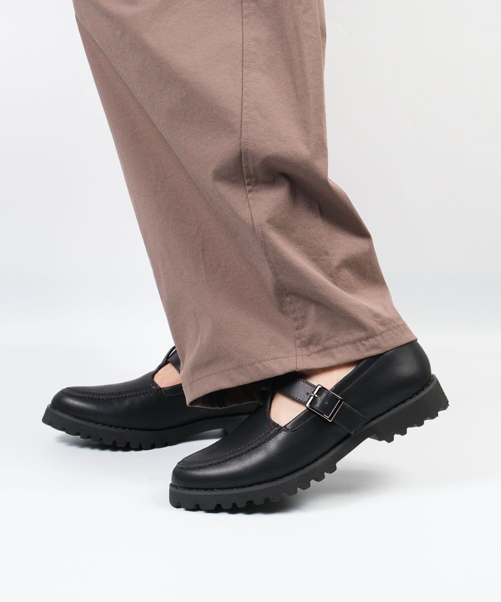 BONTRE 【pied du lapan/ピエドラパン】Tストラップローファー/50744ZI 