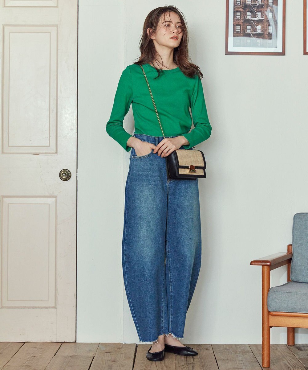 23区 S 【SLOW/一部店舗限定】SLOW DENIM カーヴィーデニム 