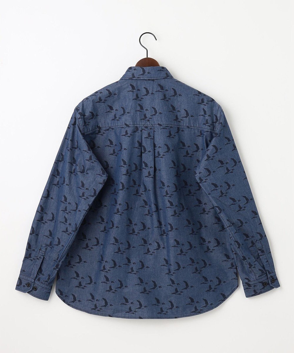 JOSEPH ABBOUD MOUNTAIN 【テーム ヤルヴィコラボ】バードプリント シャツ 