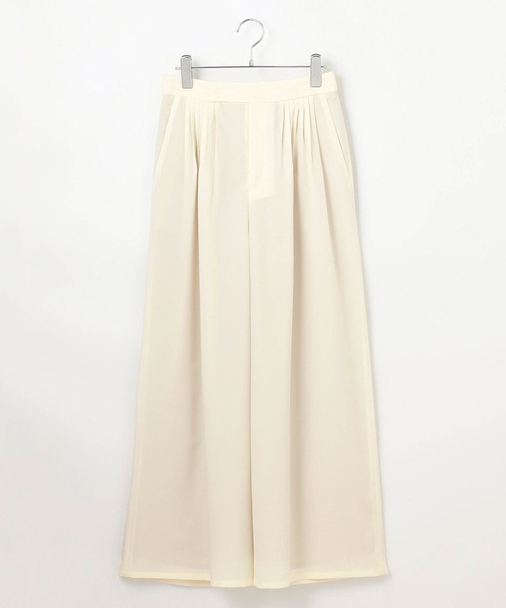 #Newans 【洗濯機可能/ストレッチ】ベリーワイドパンツ 