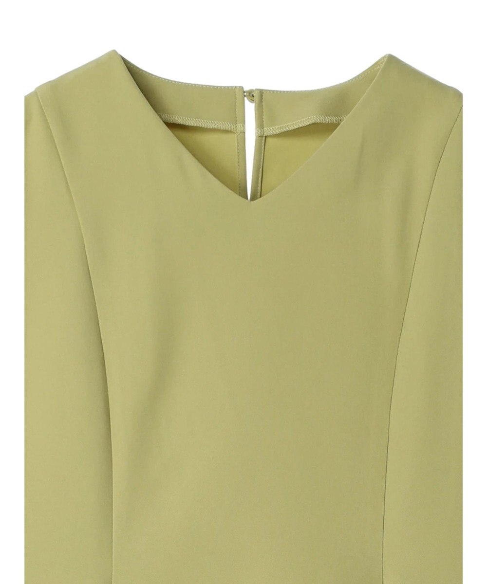 Green Parks AnriettMusee パフスリーブペプラムブラウス 