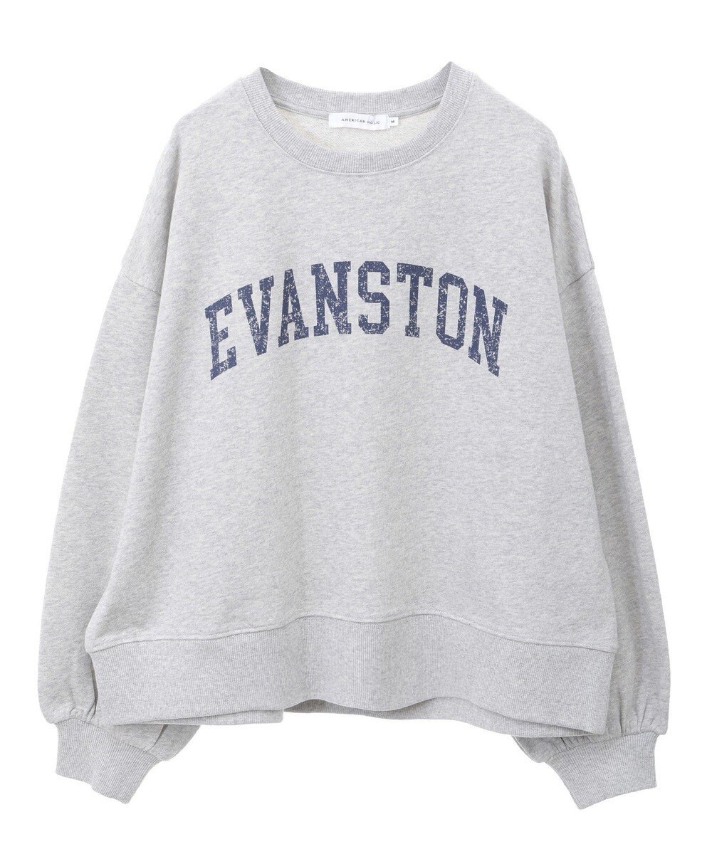 AMERICAN HOLIC ＥＶＡＮＳＴＯＮ　ミニ裏毛プルオーバー 