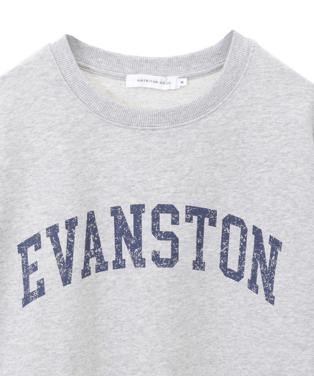AMERICAN HOLIC ＥＶＡＮＳＴＯＮ　ミニ裏毛プルオーバー 