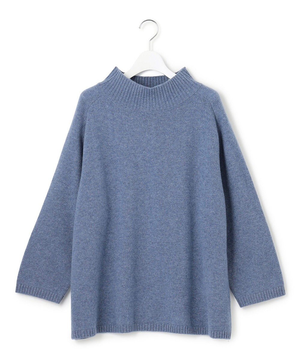 J.PRESS YORK STREET 【WOMEN】ウールカシミヤ ハイネックニット 