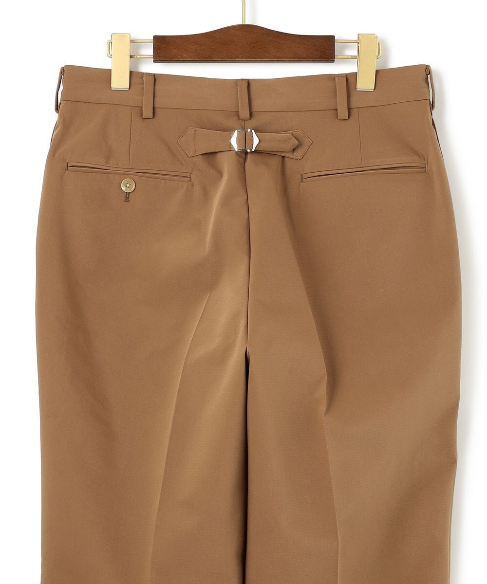 J.PRESS MEN 【J.PRESS ORIGINALS】2WAY STRETCH POLYESTRE PIQUE NEW PIPED STEM TROUSERS / JAPAN MADE 