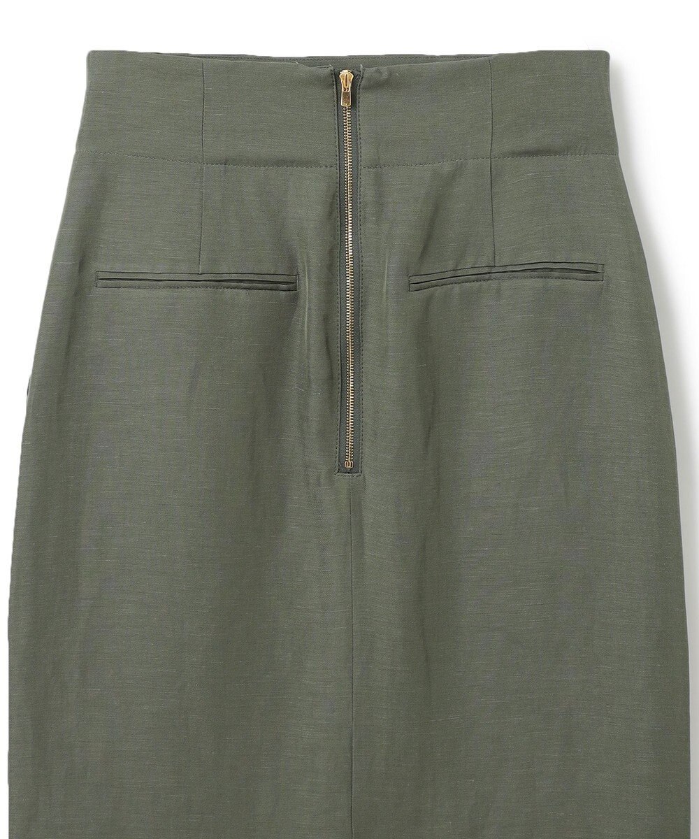 BEIGE， 【洗える】BERNARD / リネンアウトポケットハイウエストスカート 