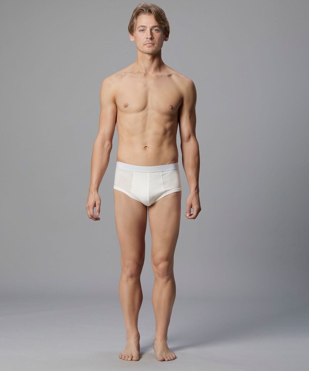 WACOAL MEN ブリーフ フロント立体設計 やさしい肌あたり 前中心布2重設計 前閉じ 下着 メンズ GF2500 /ブロス バイ ワコールメン 