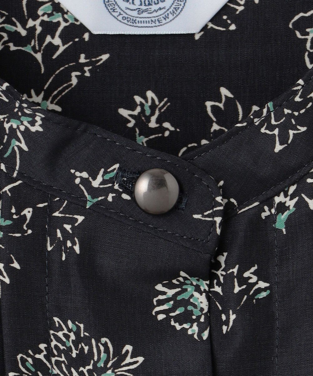 J.PRESS LADIES L 【WEB限定カラーあり・洗える】ラインフラワープリント ワンピース 