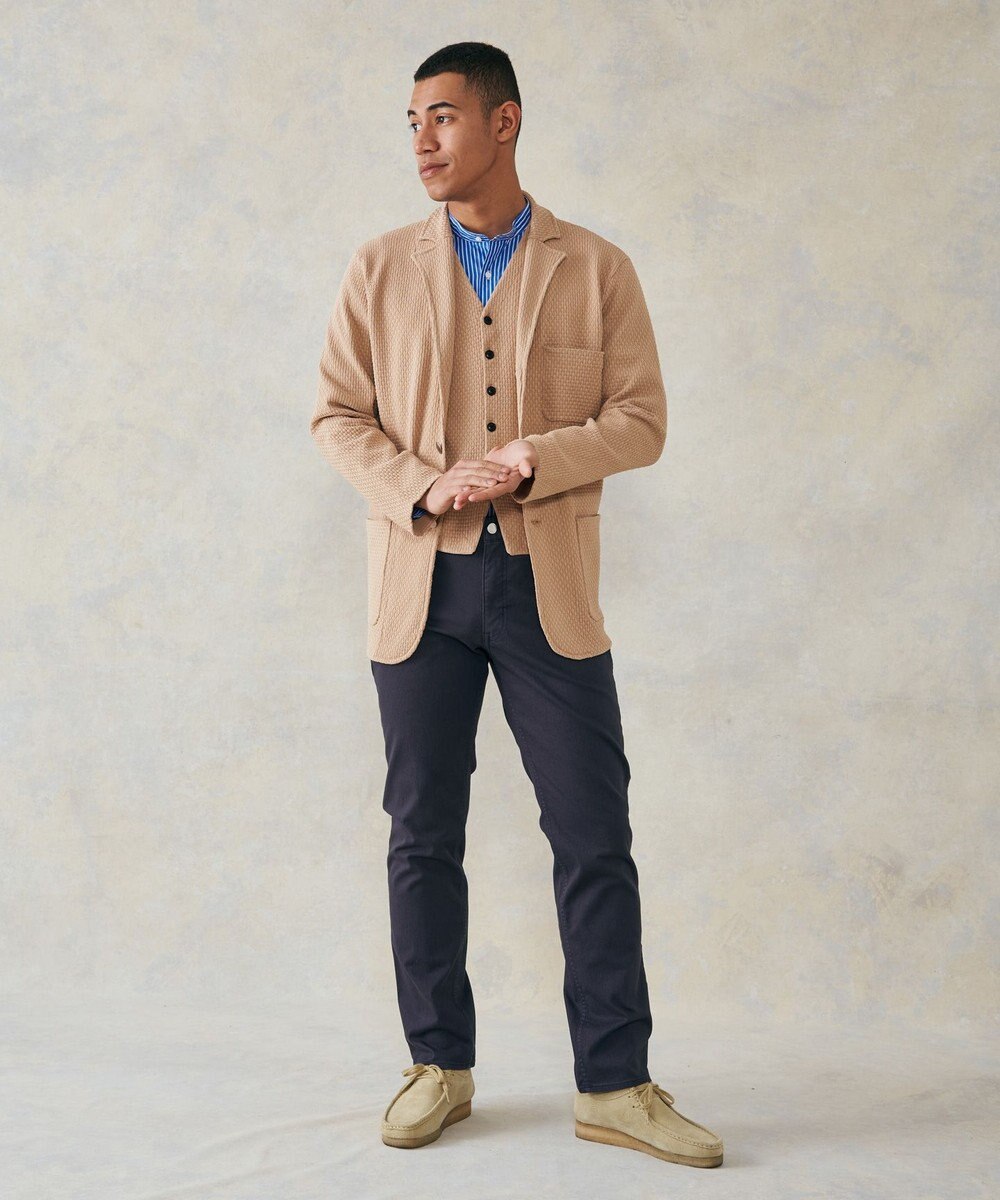 J.PRESS MEN 【High twist links】ニットベスト 