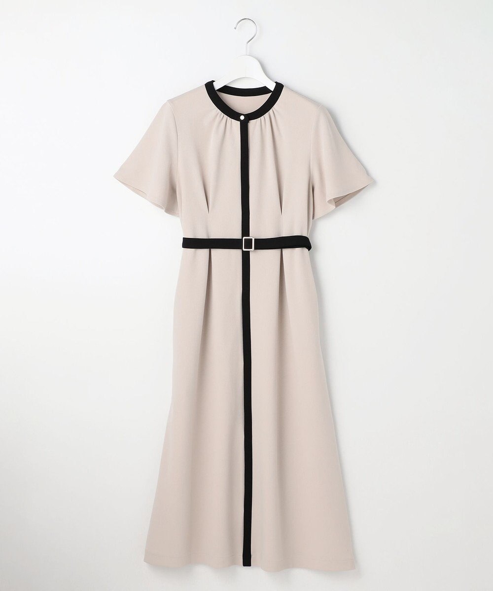 ANY SIS L バイカラー ワンピース 