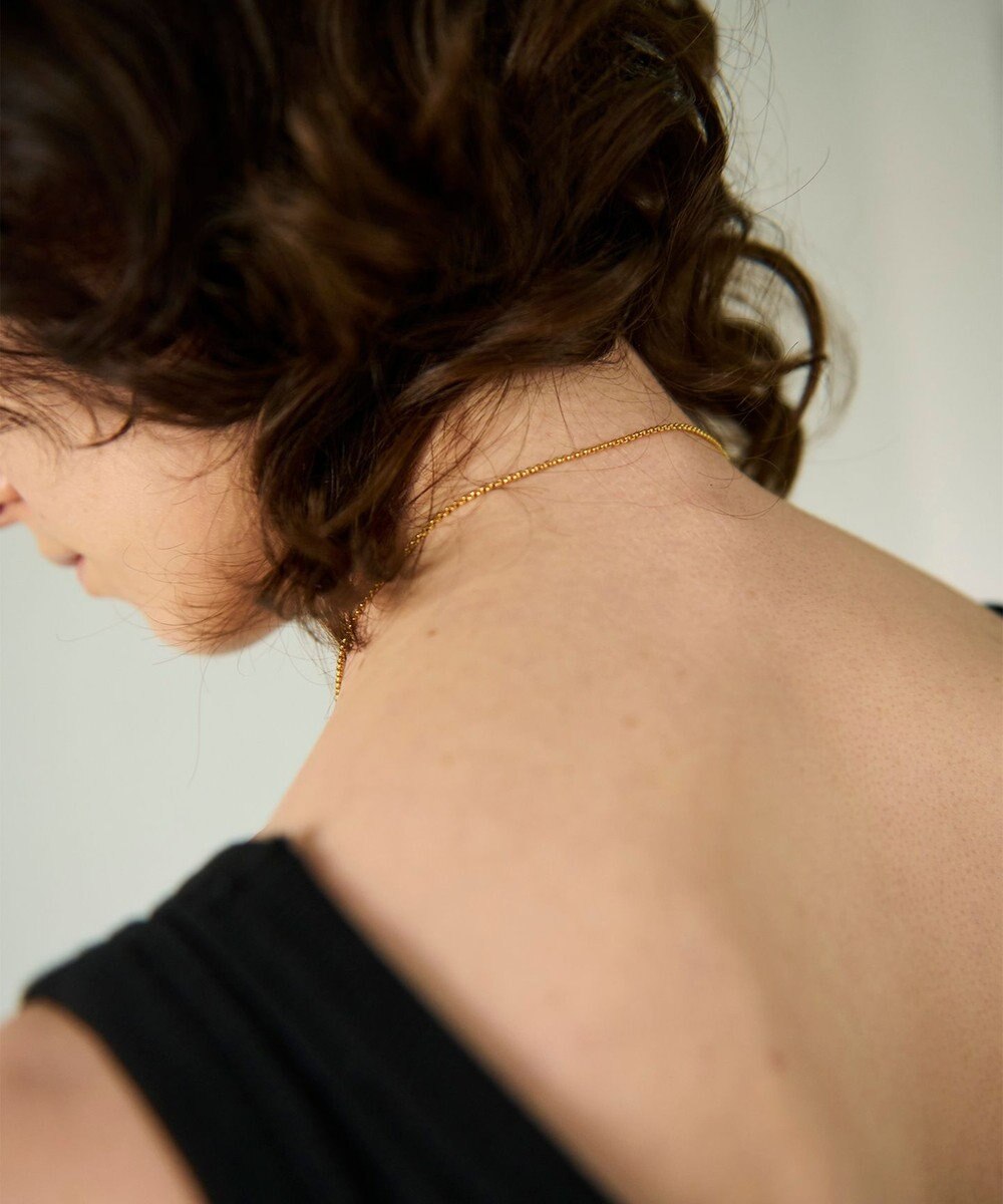 GRACE CONTINENTAL ラインコインネックレス 