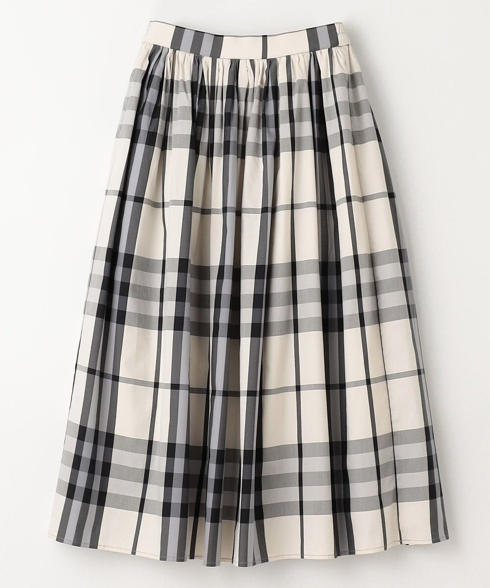 ANY 【ウエストゴム】タックギャザースカート 