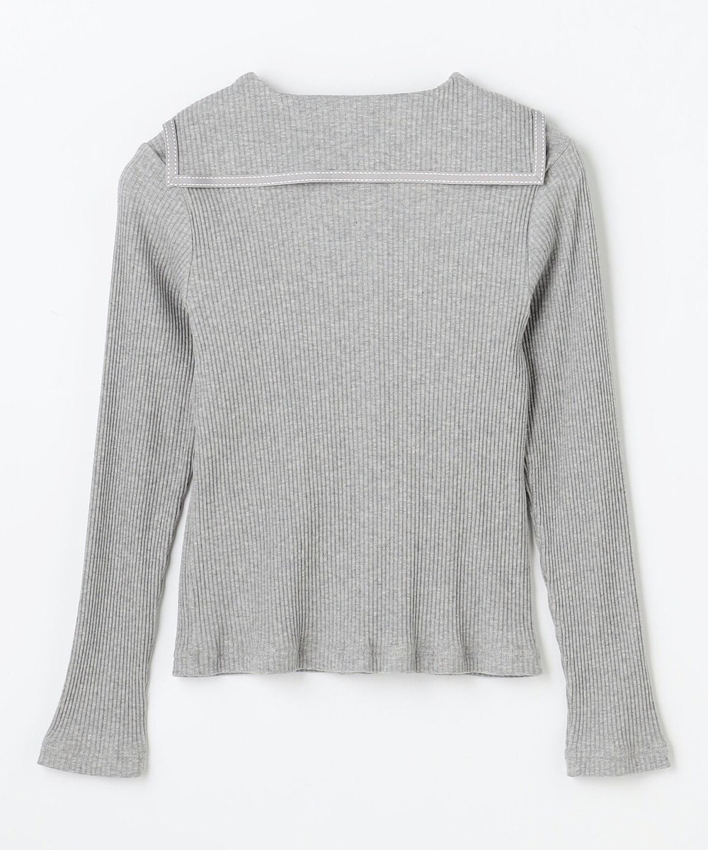 組曲 KIDS 【150-160㎝】セーラーカラー リブトップス 