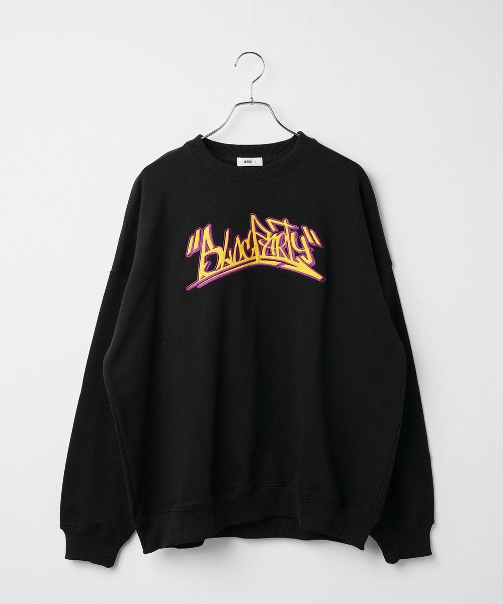 WEGO ヘビーウエイト刺繍グラフィックプルオーバー 