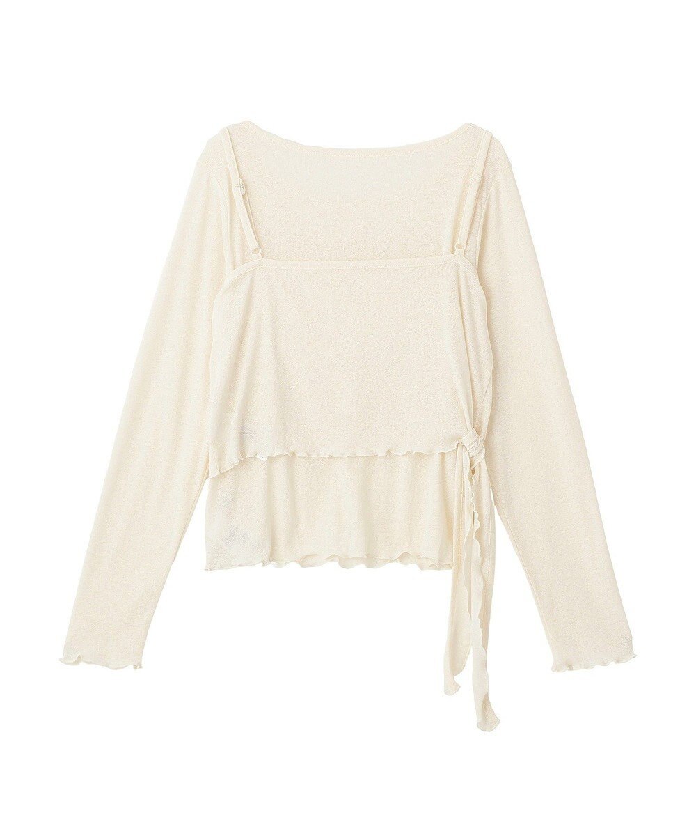 earth music&ecology 【SET2点】ツイストキャミレイヤードカットソー 