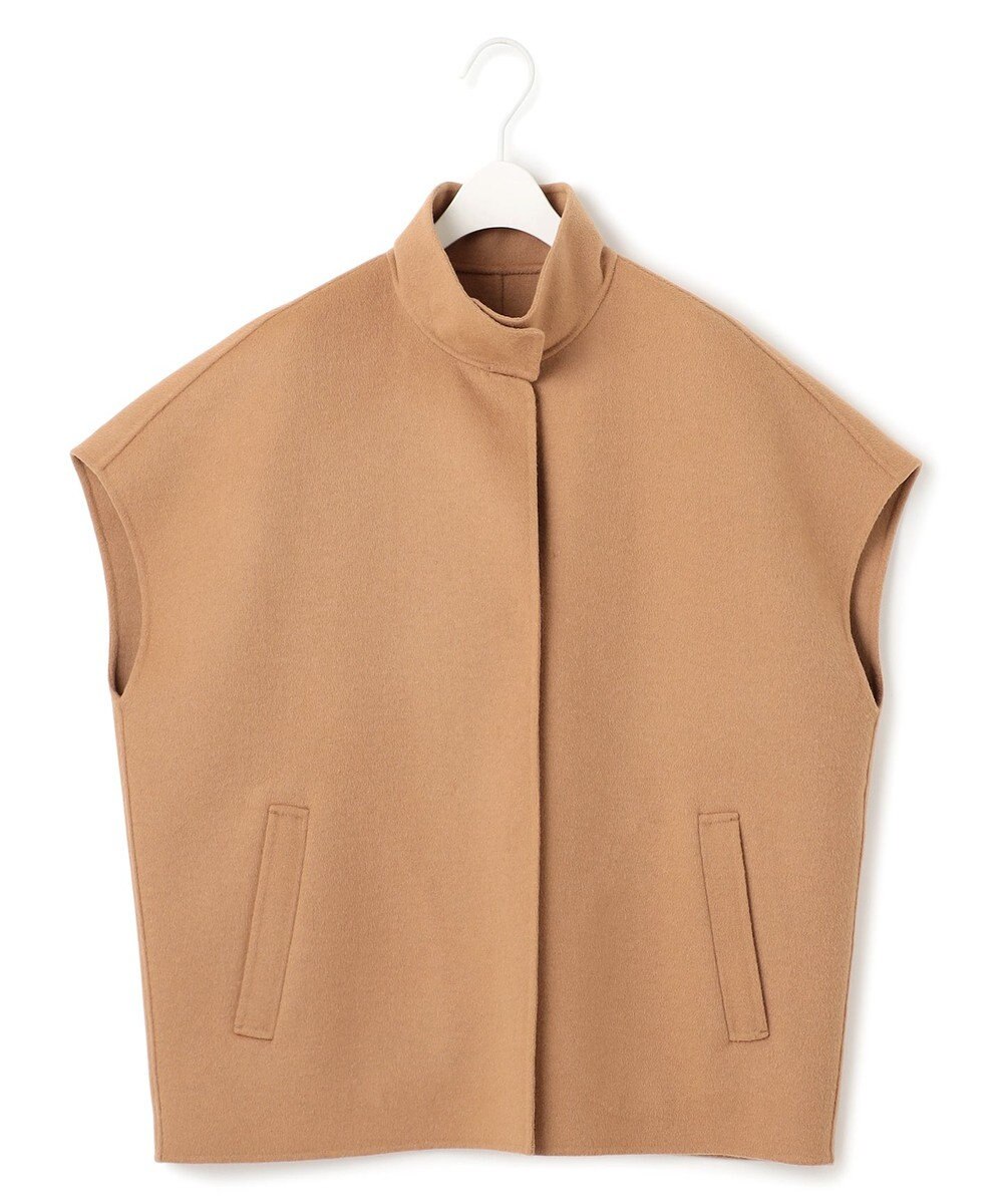 ICB L WoolRever  スタンドカラージレ 