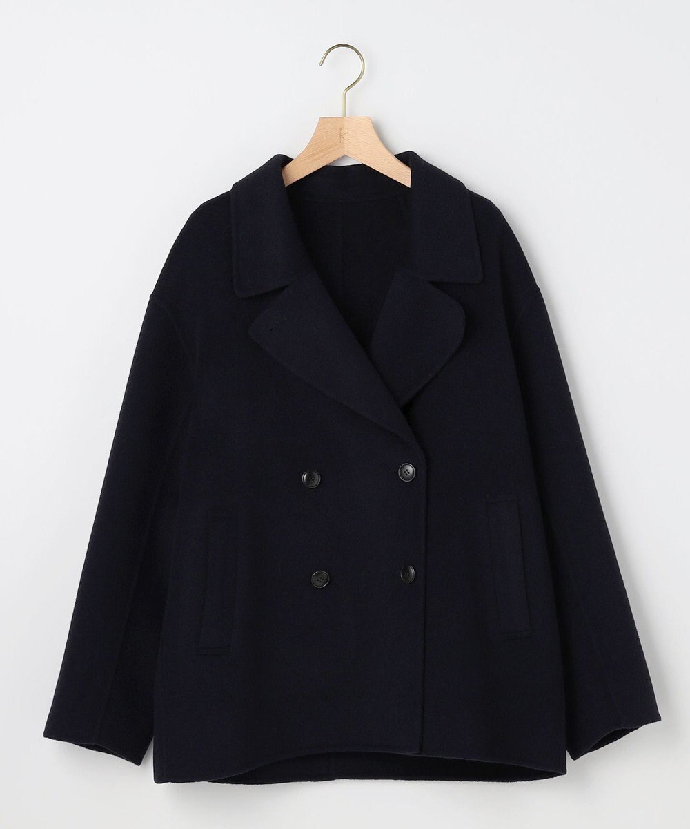 組曲 S ダブルブレストリバー コート 