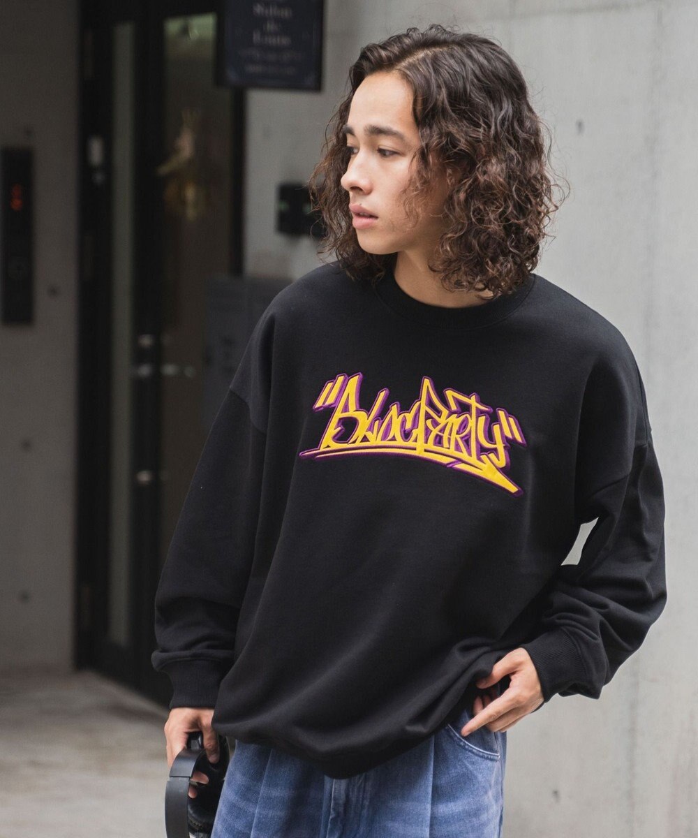 WEGO ヘビーウエイト刺繍グラフィックプルオーバー 