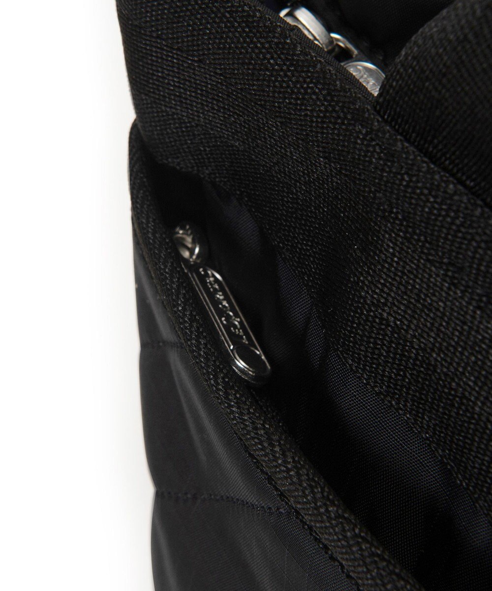 LeSportsac SMALL BUCKET TOTE/ラインデボスブラック 