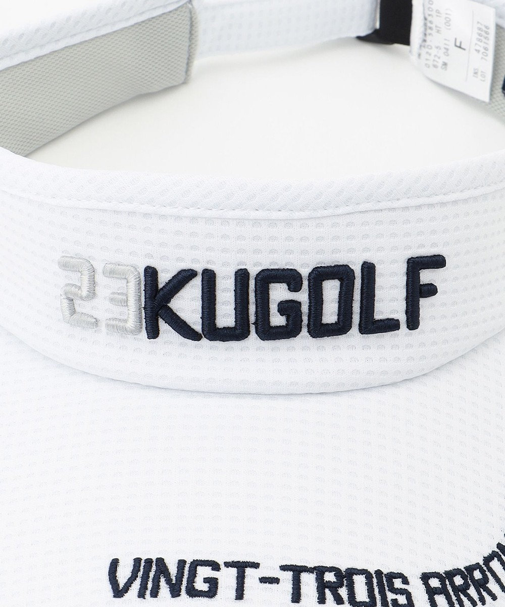 23区GOLF 【UNISEX】ポケッタブル  バイザー 