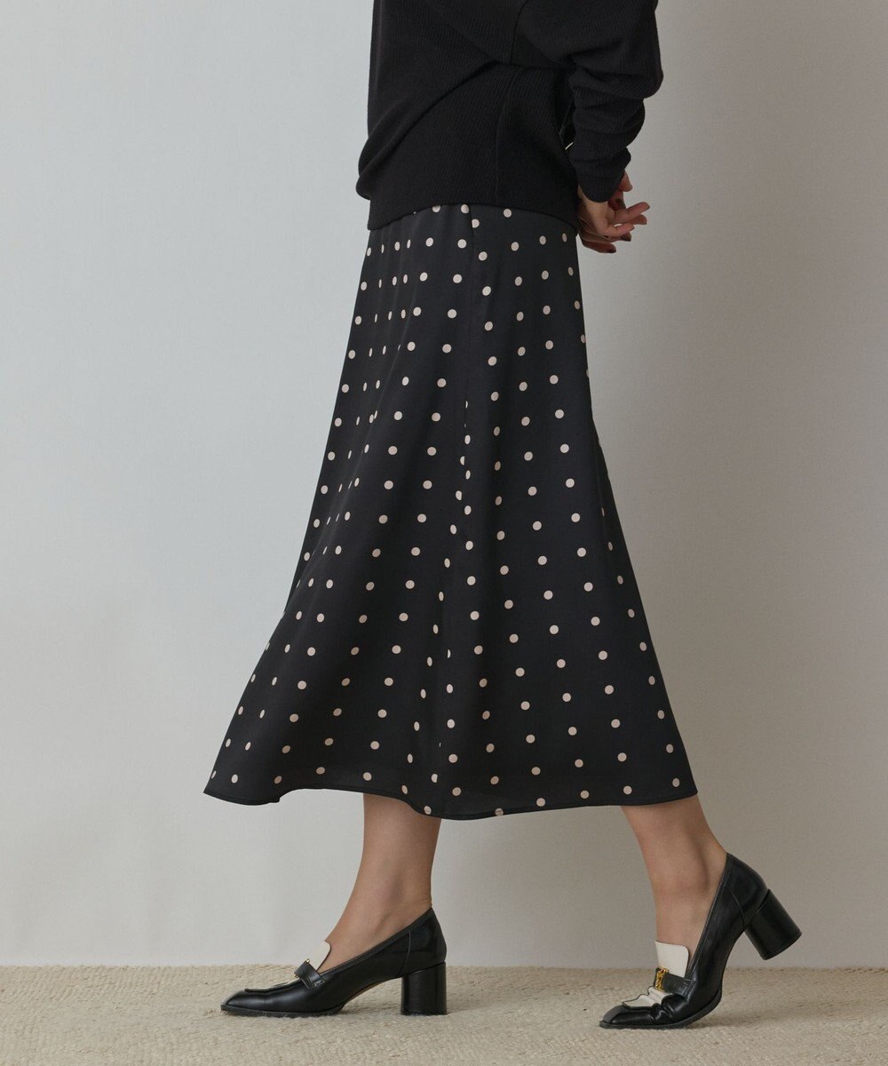 GRACE CONTINENTAL ドットスカート 