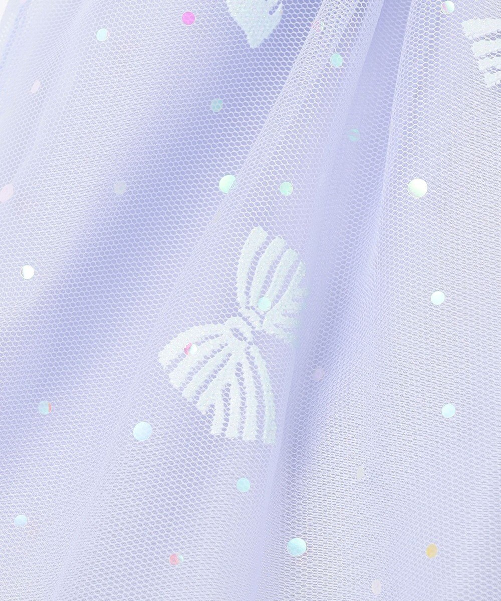 ANY KIDS リボン チュールスカート 