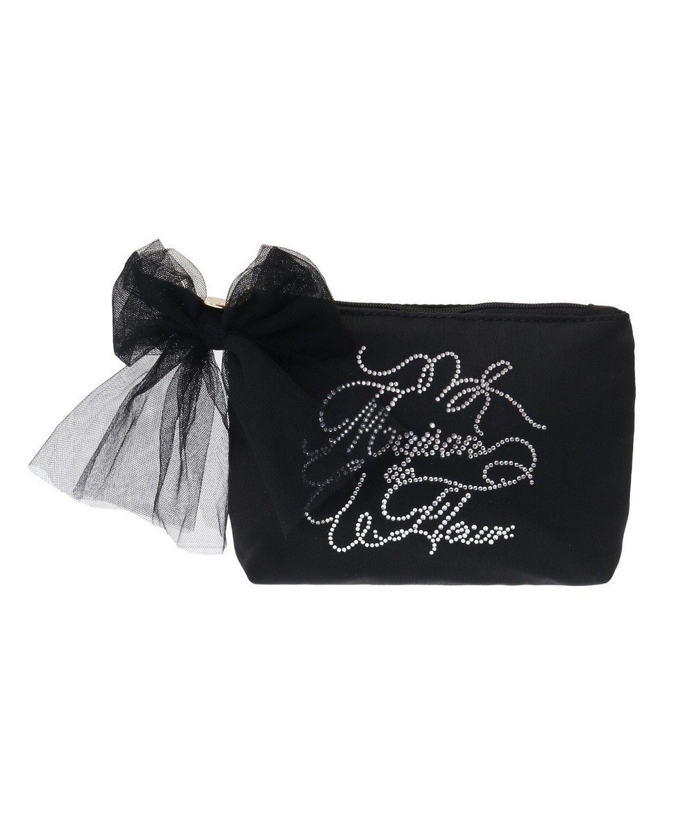 Maison de FLEUR ラインストーンポーチ 