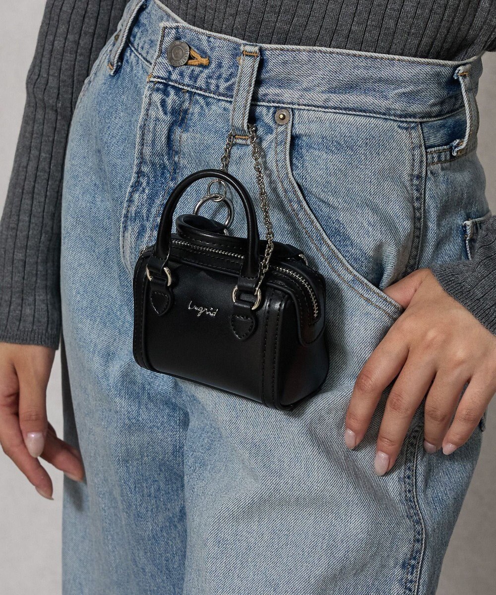 style code マイクロミニ　チャームボストンバッグ　エコバッグ付き 