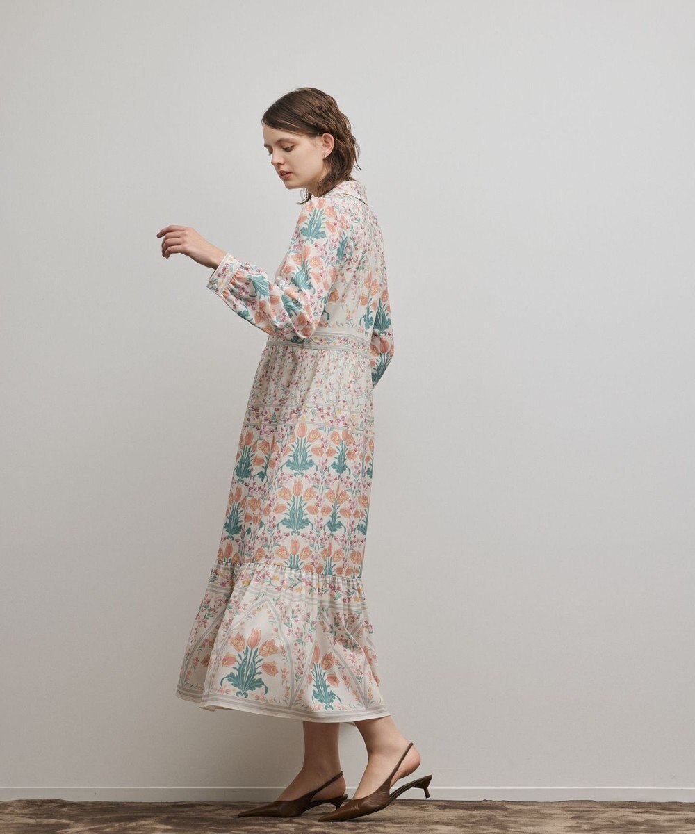 GRACE CONTINENTAL フラワーパターンプリントワンピース 