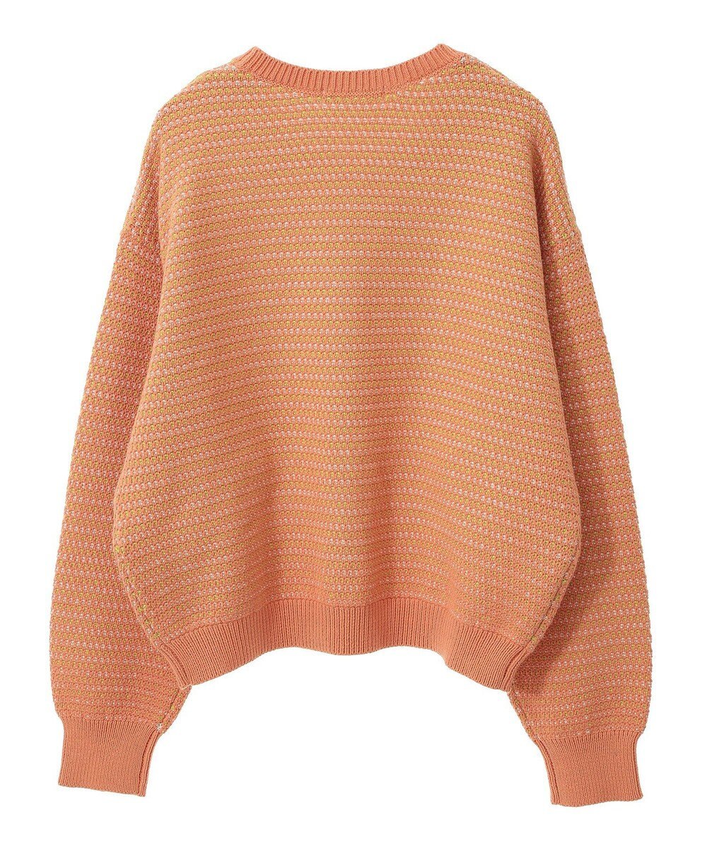 AMERICAN HOLIC Ｍｉｘ編み地ニットプルオーバー 