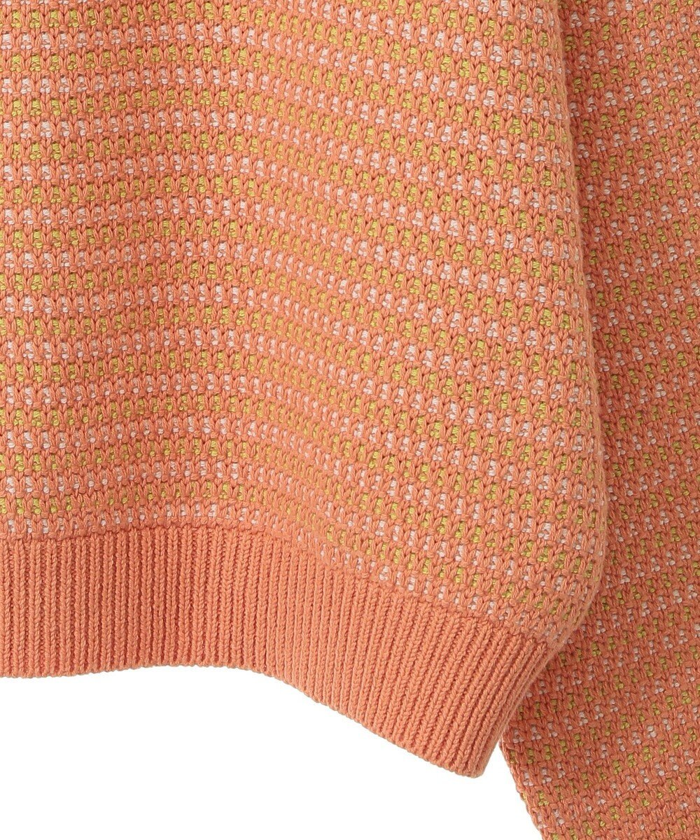 AMERICAN HOLIC Ｍｉｘ編み地ニットプルオーバー 