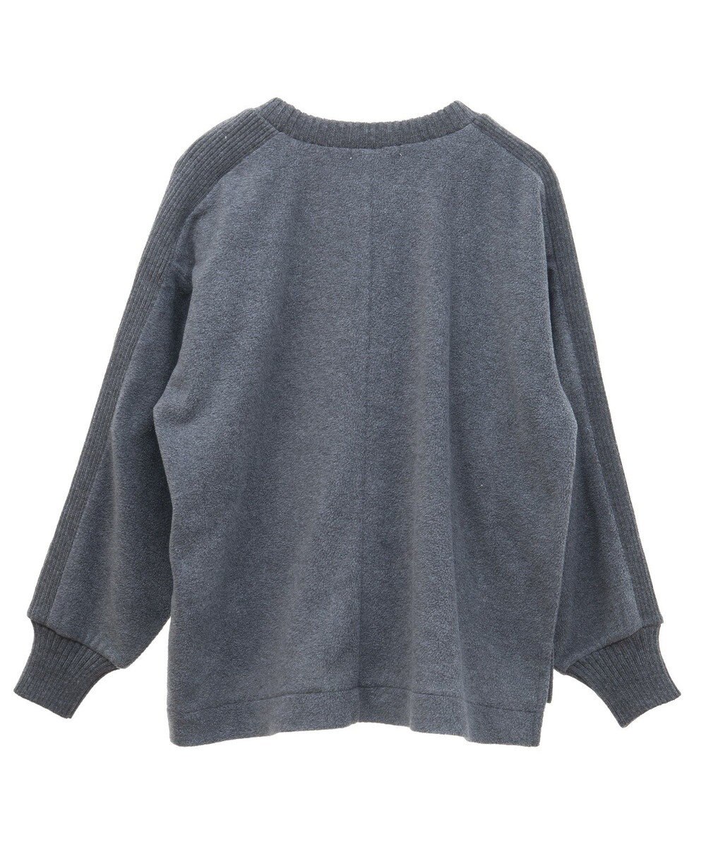 Green Parks フリース袖リブドッキングプルオーバーⅡ 