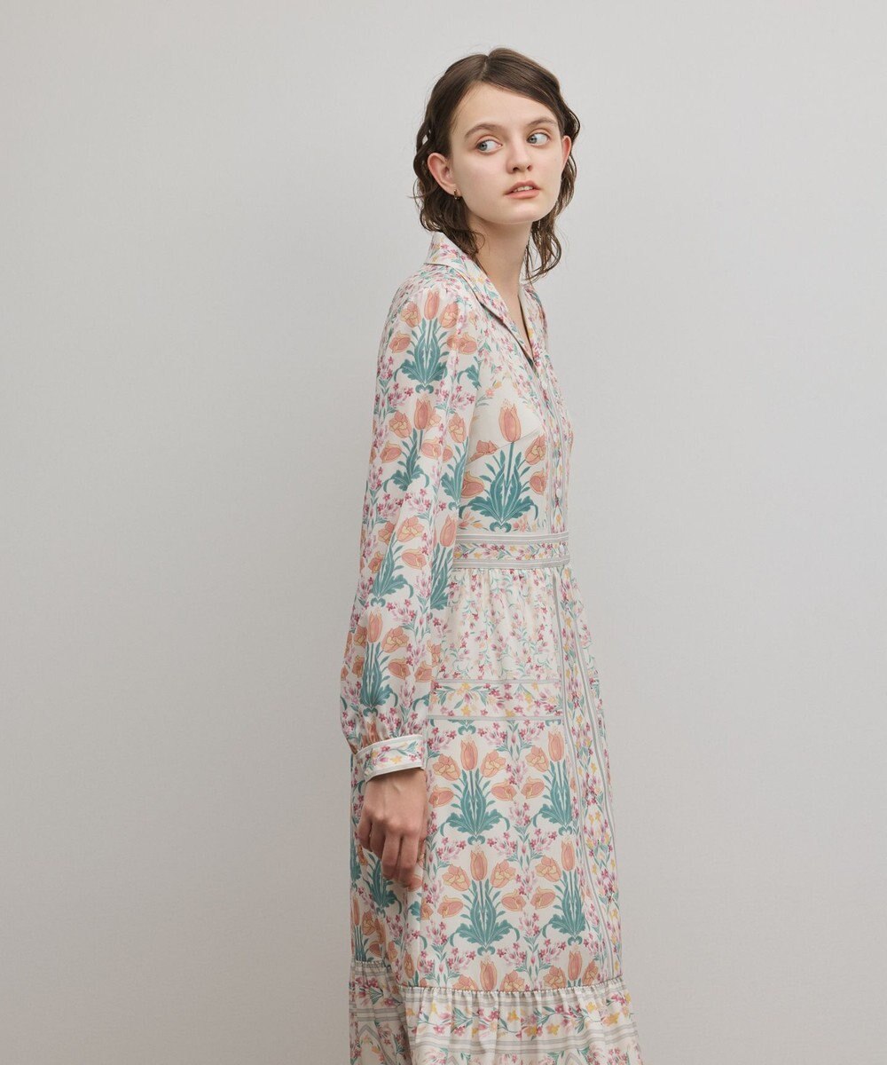 GRACE CONTINENTAL フラワーパターンプリントワンピース 