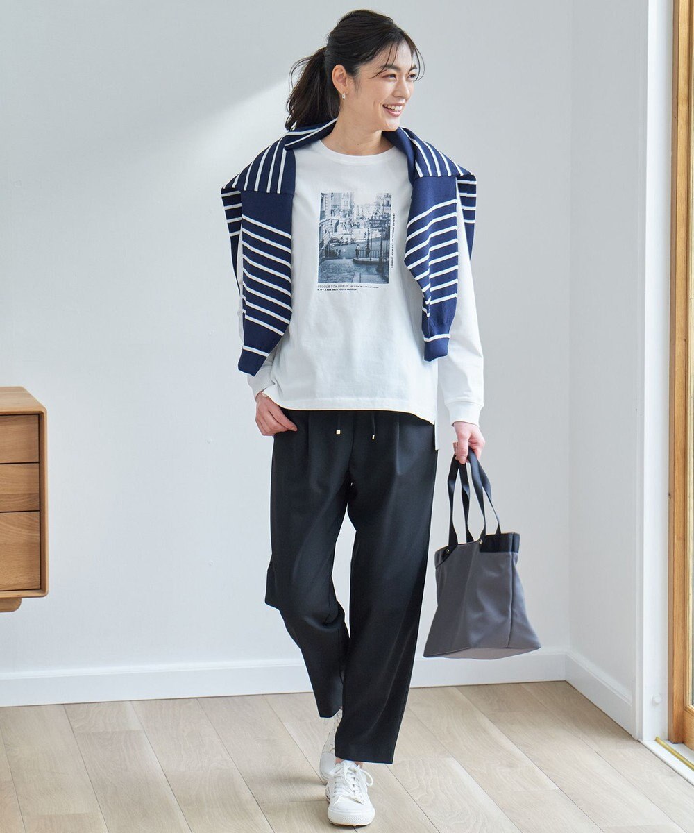 ANY L 【洗濯機可/接触冷感/UVケア】オーガビッツロングスリーブTシャツ 