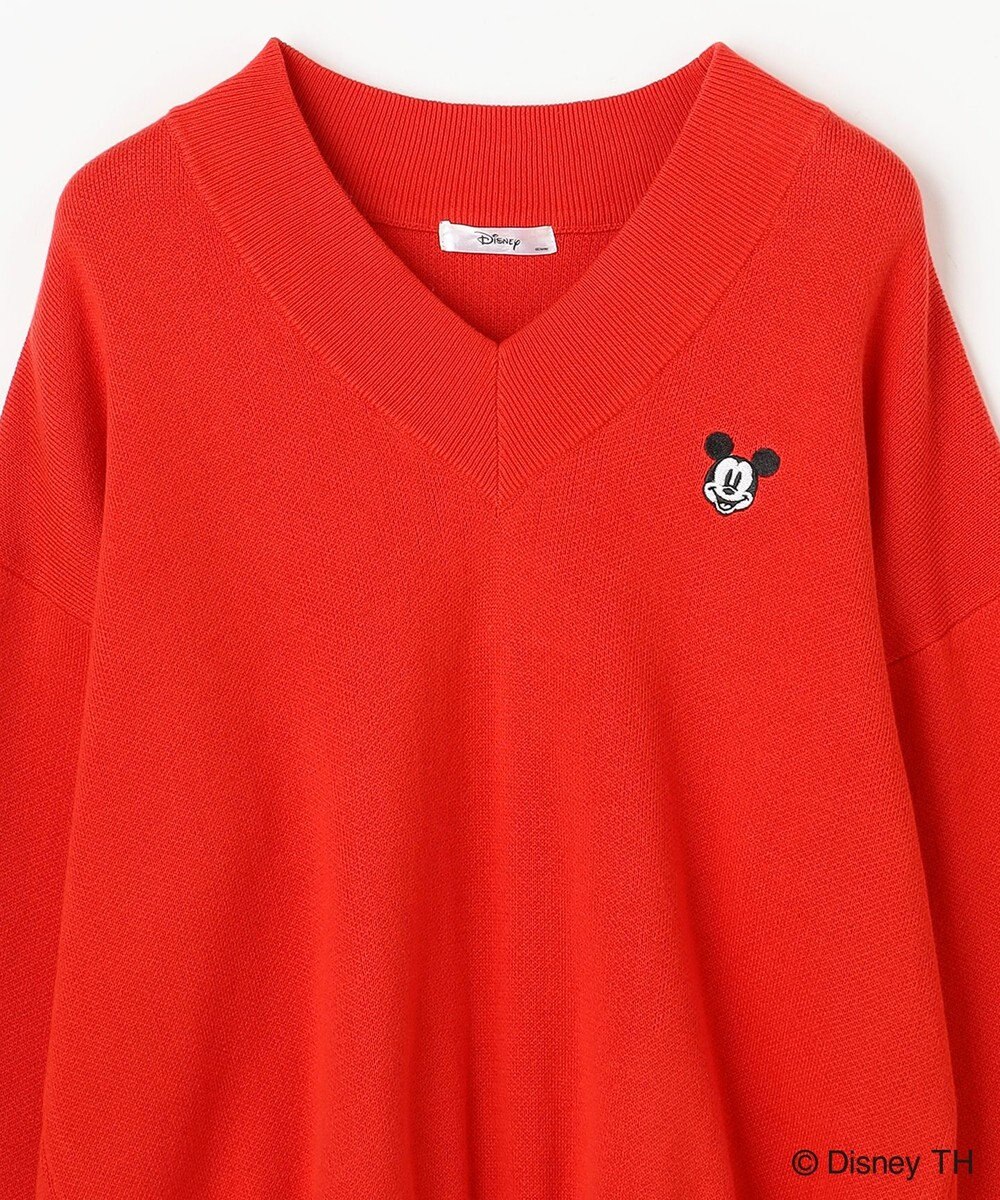 ANY 【ディズニー】ミッキーマウス／スウェットライクニット 